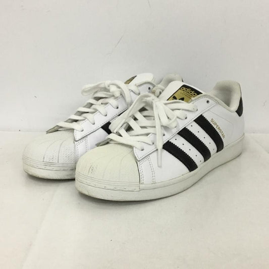 アディダス adidas スニーカー スニーカー C77124 SUPERSTAR スーパースター 26.5cm 26.5cm ロゴ、文字 白 / ホワイト / X 黒 / ブラック /  メンズ USED 古着 中古 10148407