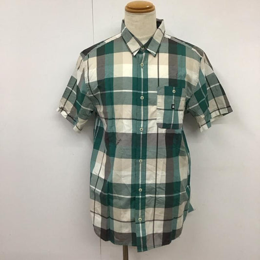 ディーシー DC シャツ、ブラウス 半袖 半袖シャツ カラーシャツ 半袖カットソー チェックシャツ L チェック マルチカラー / マルチカラー /  メンズ USED 古着 中古 10116337