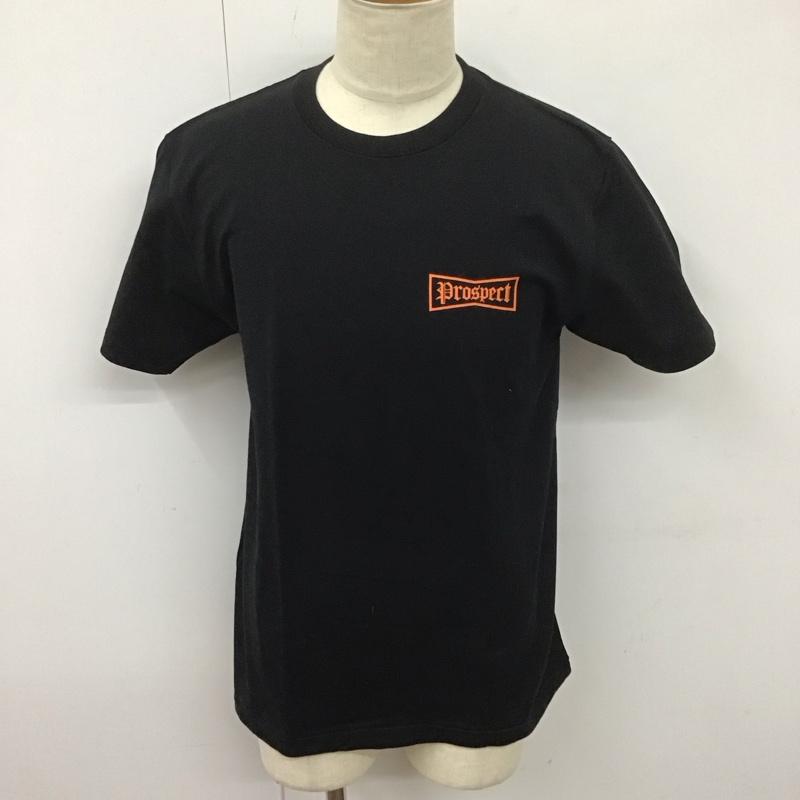 プロスペクト PROSPECT Tシャツ 半袖 L ロゴ、文字 黒 / ブラック /  メンズ USED 古着 中古 10126594