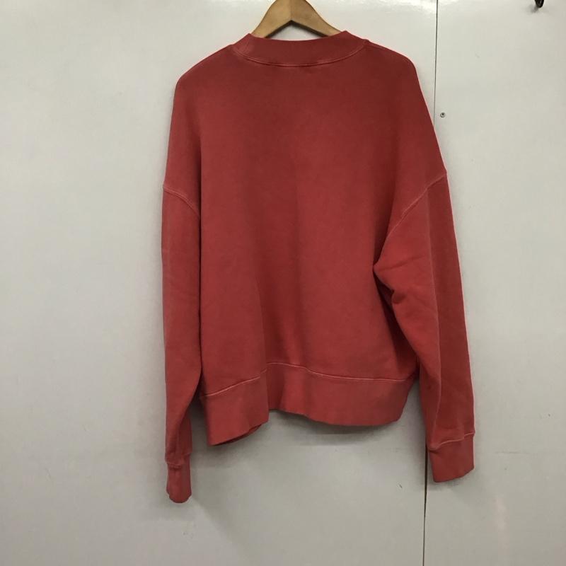 パームエンジェルス Palm Angels トレーナー 長袖 長袖トレーナー スウェット クルーネック プルオーバー S ロゴ、文字 赤 / レッド /  メンズ USED 古着 中古 10142350