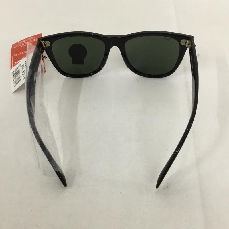 レイバン Ray-Ban めがね・サングラス サングラス RB2140-F WAYFARER カラーレンズ ロゴ、文字 黒 / ブラック /  メンズ USED 古着 中古 10129406