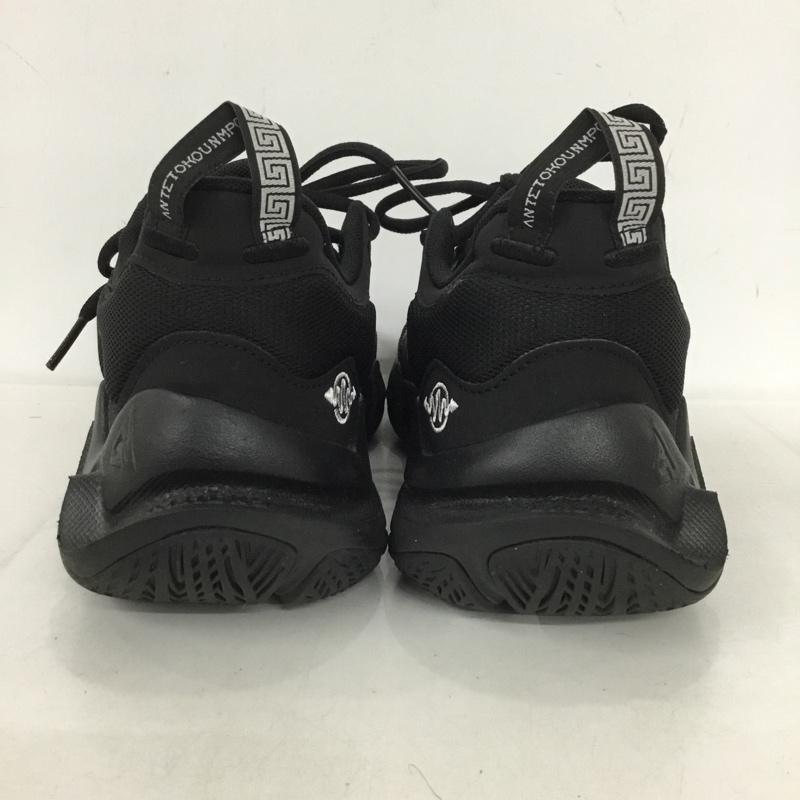 ナイキ NIKE スニーカー スニーカー DM0825-002 ヤニス イモータリティ2 24.5cm 24.5cm ロゴ、文字 黒 / ブラック /  レディース USED 古着 中古 10135521