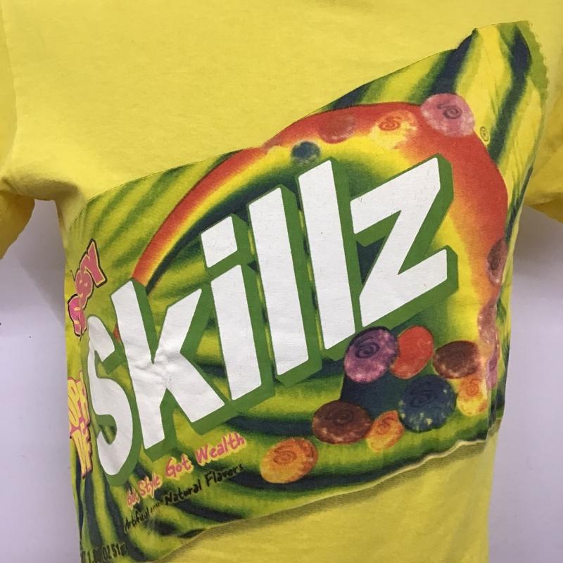 ステューシー STUSSY Tシャツ 半袖 S プリント 黄 / イエロー /  メンズ USED 古着 中古 10106084