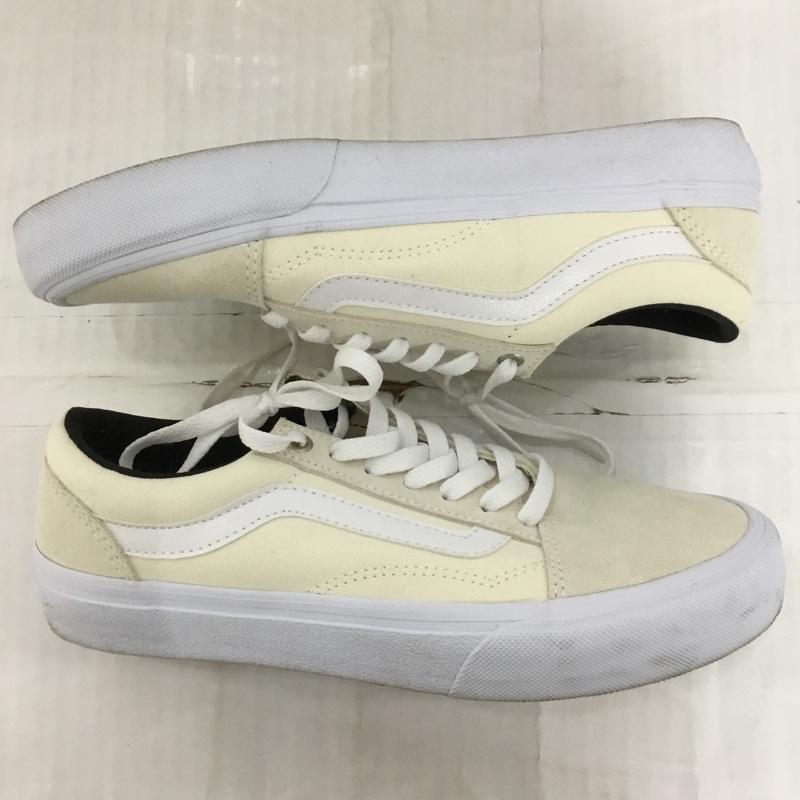 バンズ VANS スニーカー スニーカー V36CF オールドスクール 26cm 26.0cm ロゴ、文字 アイボリー / アイボリー / X 白 / ホワイト /  メンズ USED 古着 中古 10123648