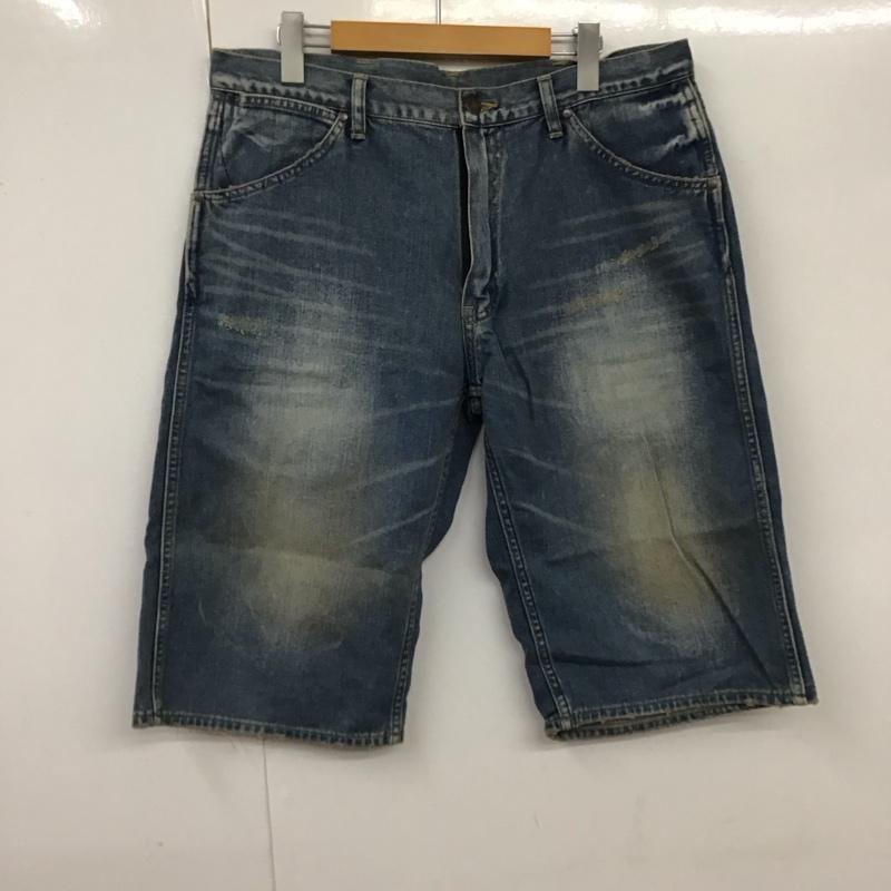 アベイシングエイプ A BATHING APE パンツ ショートパンツ デニムショートパンツ L 無地 水色 / ライトブルー /  メンズ USED 古着 中古 10113970