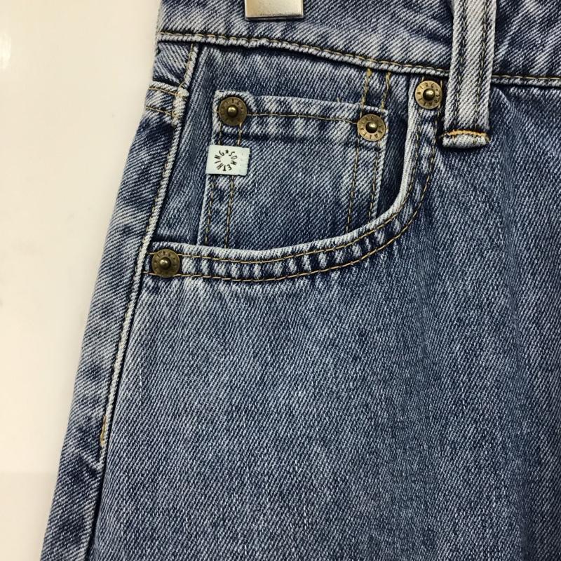 サムシング SOMETHING スカート ロングスカート SGL983 デニム スカート green label relaxing S 無地 水色 / ライトブルー /  レディース USED 古着 中古 10140382