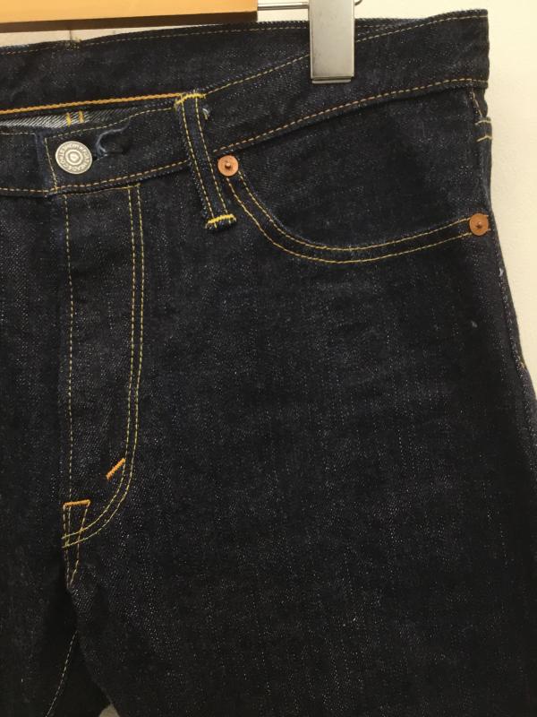 フラットヘッド The Flat Head パンツ デニム、ジーンズ M 無地 紺 / ネイビー /  メンズ USED 古着 中古 10110115