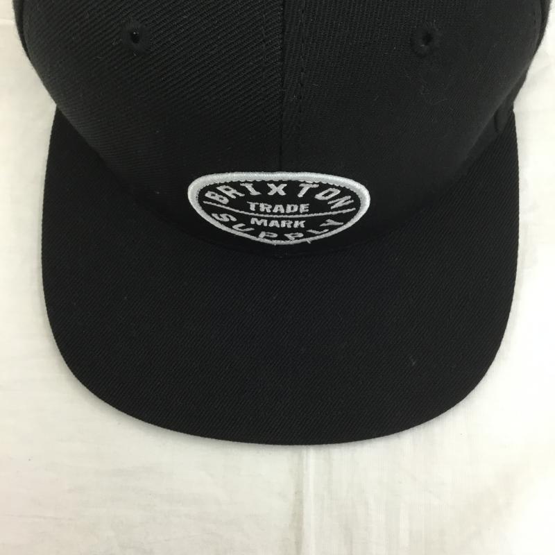 ブリクストン BRIXTON 帽子 キャップ BRIXTON 10777 ロゴ、文字 黒 / ブラック / X 白 / ホワイト /  メンズ USED 古着 中古 10129685