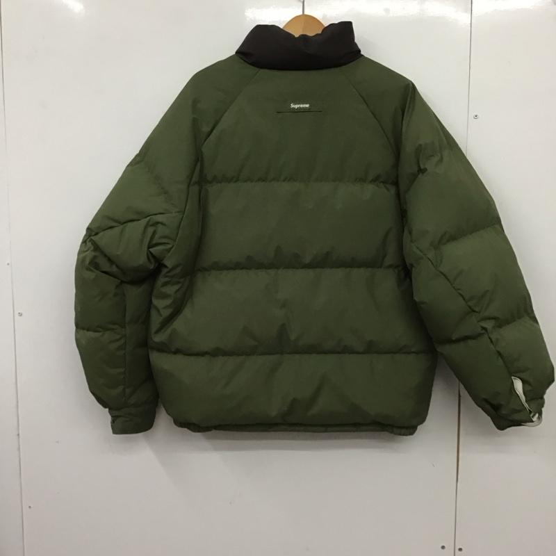 シュプリーム Supreme ジャケット、上着 ジャンパー、ブルゾン 24SS ReversibleDownPufferJacket ジップアップダウンジャケット リバーシブル L ロゴ、文字 カーキ / カーキ /  メンズ USED 古着 中古 10148004