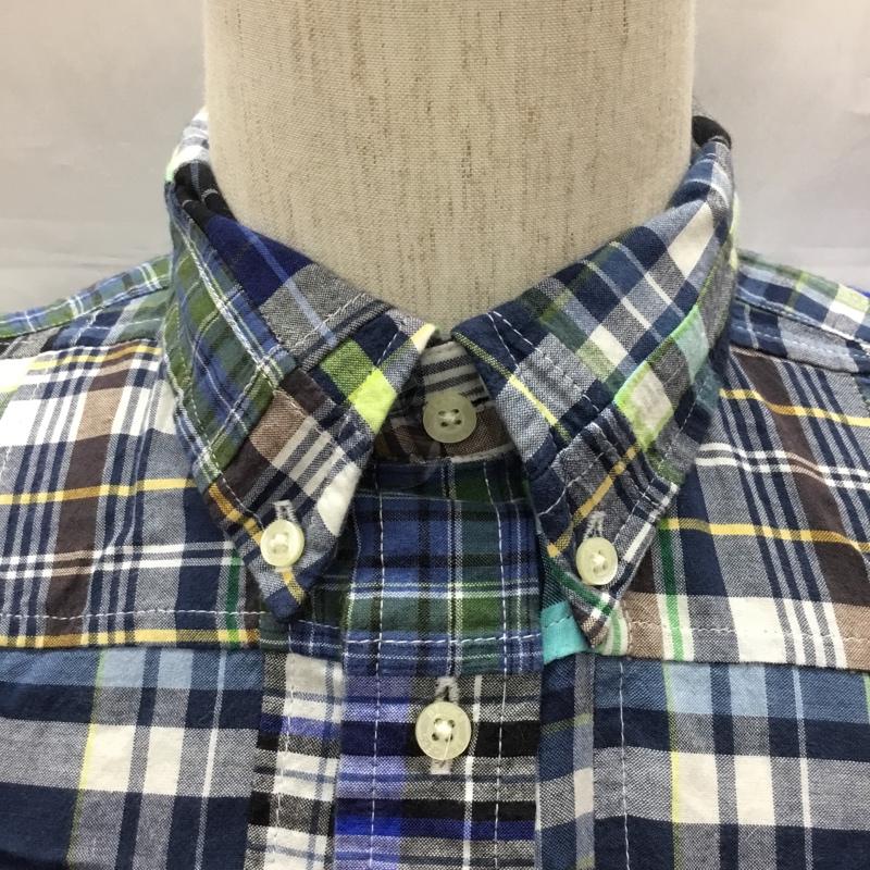 ブルックスブラザーズ BROOKS BROTHERS シャツ、ブラウス 半袖 半袖シャツ チェックシャツ ボタンダウンシャツ XL チェック マルチカラー / マルチカラー /  メンズ USED 古着 中古 10111607
