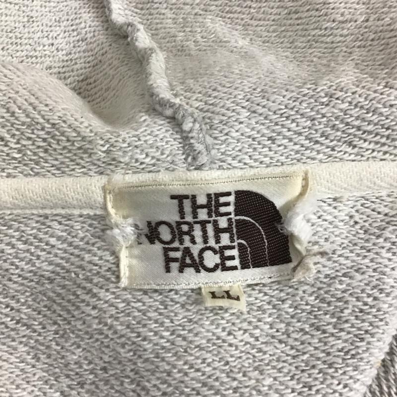 ザノースフェイス THE NORTH FACE パーカー 長袖 NO-3101 フルジップ 80年代 スウェット LL ロゴ、文字 灰 / グレー /  メンズ USED 古着 中古 10115076