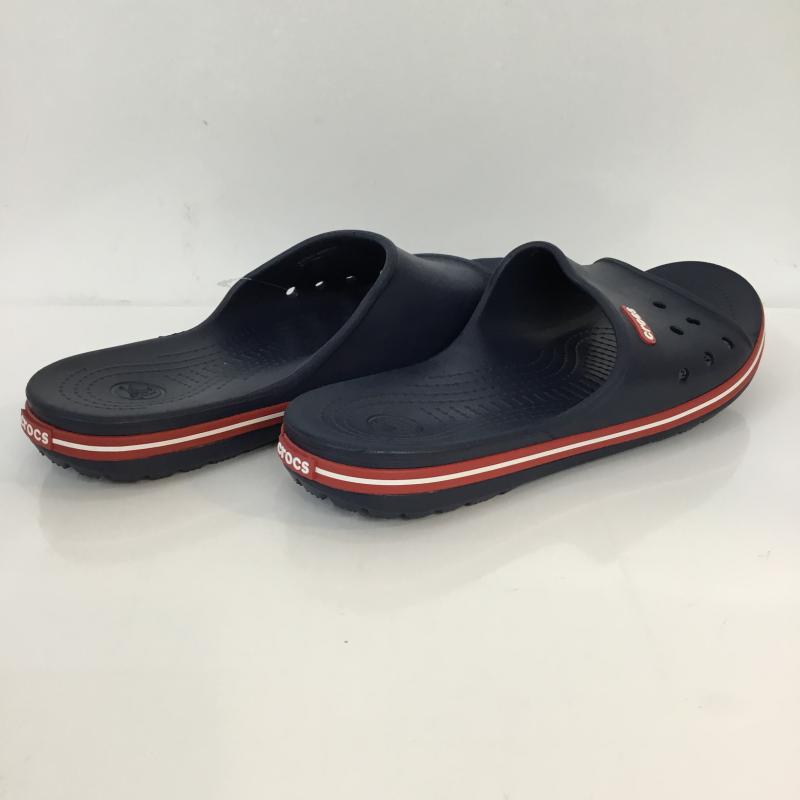クロックス crocs サンダル サンダル 26cm 204108-4CC Crocband II Slide 26.0cm 無地 紺 / ネイビー /  メンズ USED 古着 中古 10142005