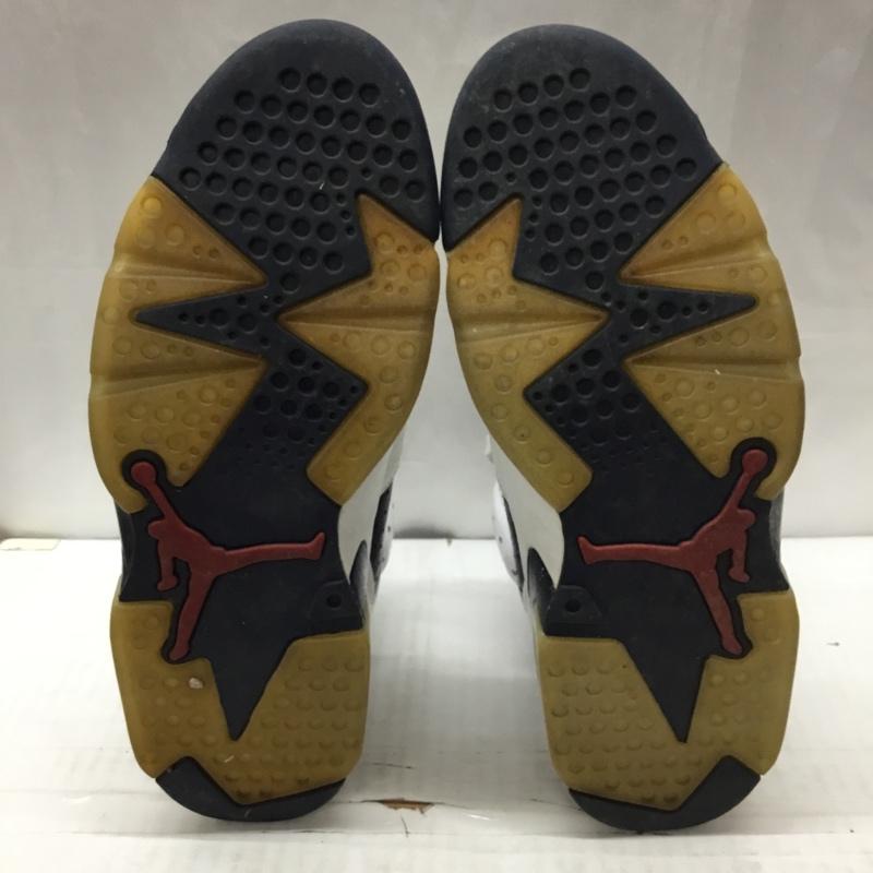ナイキ NIKE スニーカー スニーカー 384664 130 AIR JORDAN 6 RETRO 28.5cm 箱有 28.5cm ワンポイント 白 / ホワイト / X 紺 / ネイビー /  メンズ USED 古着 中古 10112506