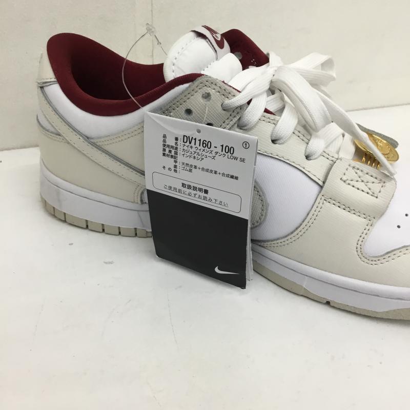 ナイキ NIKE スニーカー スニーカー W NIKE DUNK LOW SE DV1160-100 27.5cm 白 / ホワイト / X 赤 / レッド /  メンズ USED 古着 中古 10120874