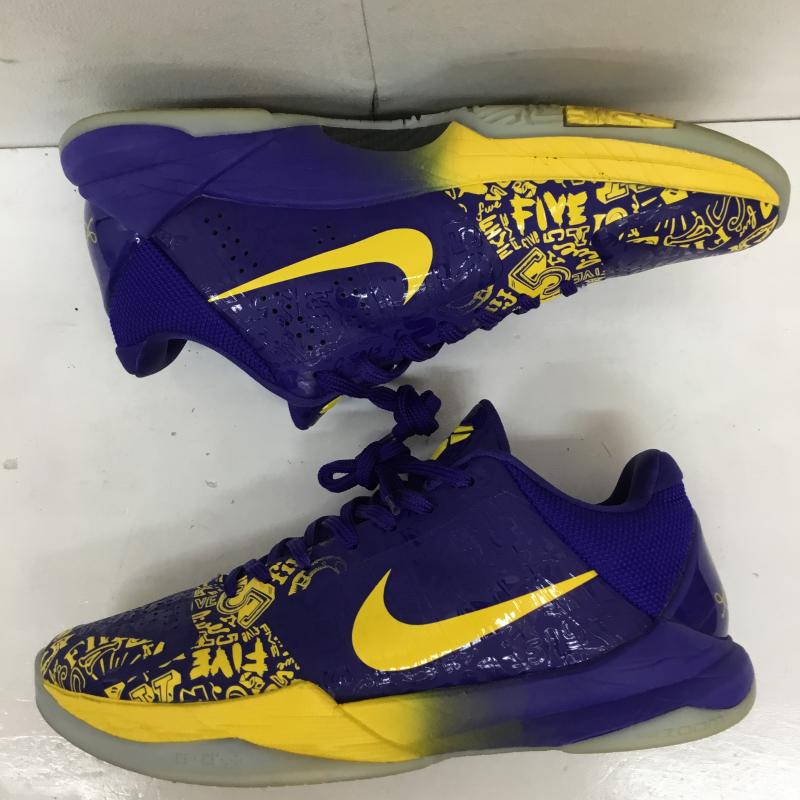 ナイキ NIKE スニーカー スニーカー CD4991-400 Kobe 5 Protro 5 Rings 26.0cm ロゴ、文字 青 / ブルー /  メンズ USED 古着 中古 10133956