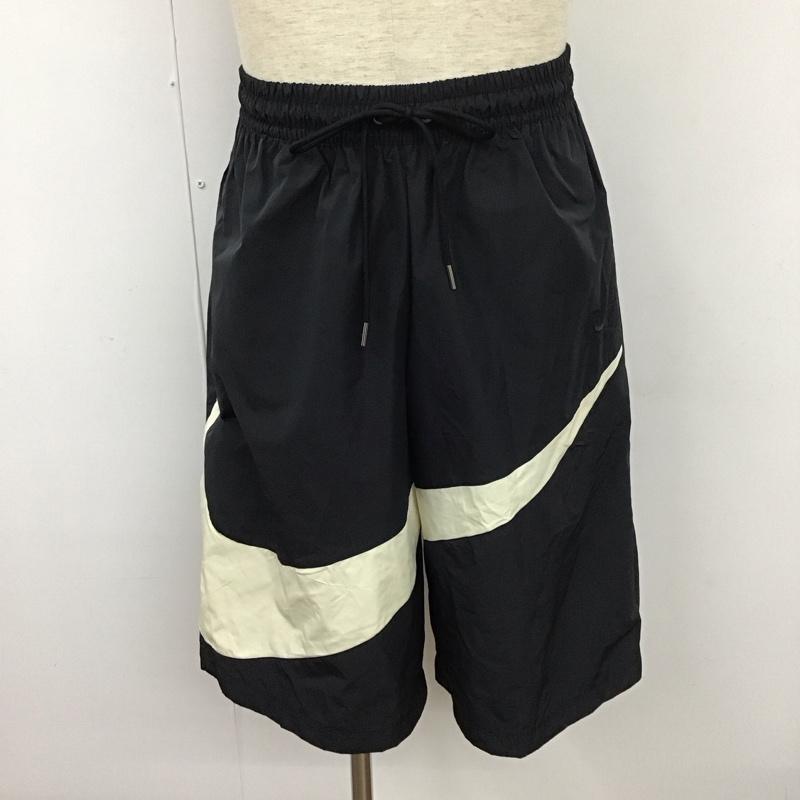ナイキ NIKE パンツ ショートパンツ fb7870-010 ASMNKSWOOSHWVNSHORT ショートパンツ ハーフパンツ M ロゴ、文字 黒 / ブラック /  メンズ USED 古着 中古 10111492