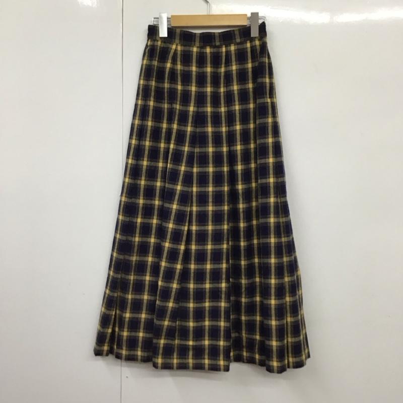 フリークスストア FREAK S STORE スカート ロングスカート FREE チェック マルチカラー / マルチカラー /  レディース USED 古着 中古 10130344