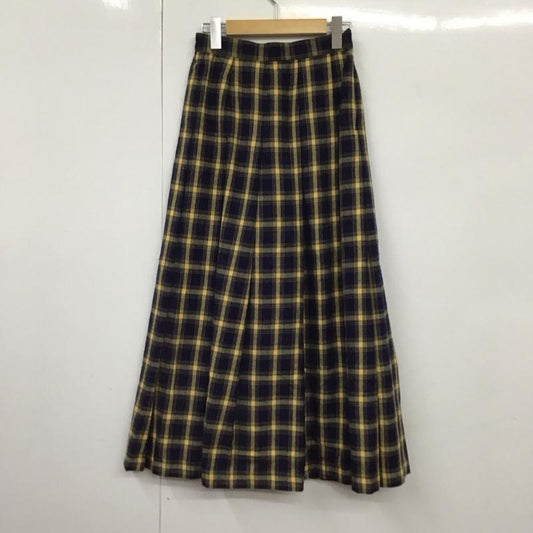 フリークスストア FREAK S STORE スカート ロングスカート FREE チェック マルチカラー / マルチカラー /  レディース USED 古着 中古 10130344