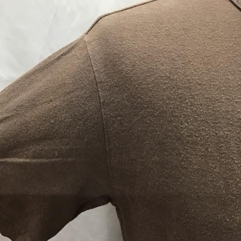 チャンピオン Champion Tシャツ 半袖 C8-M305R SHORTSLEEVEPOCKETT-SHIRT 半袖カットソー 無地Tシャツ クルーネックカットソー M 無地 茶 / ブラウン /  メンズ USED 古着 中古 10116969