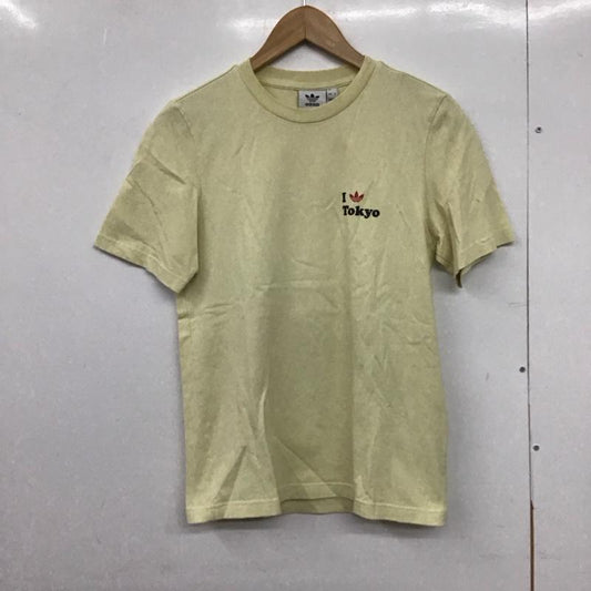 アディダス adidas Tシャツ 半袖 gu0926 プリントTシャツ ディズニープリント S プリント 黄 / イエロー /  メンズ USED 古着 中古 10150351