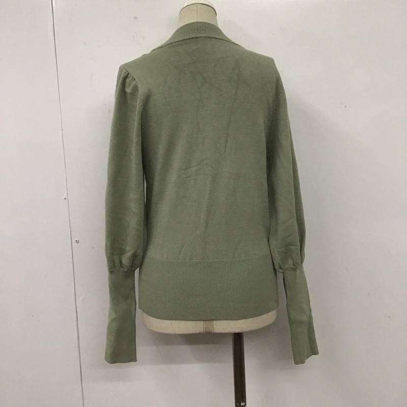 アルシーヴ archives ニット、セーター 長袖 長袖 M 無地 緑 / グリーン /  レディース USED 古着 中古 10108071