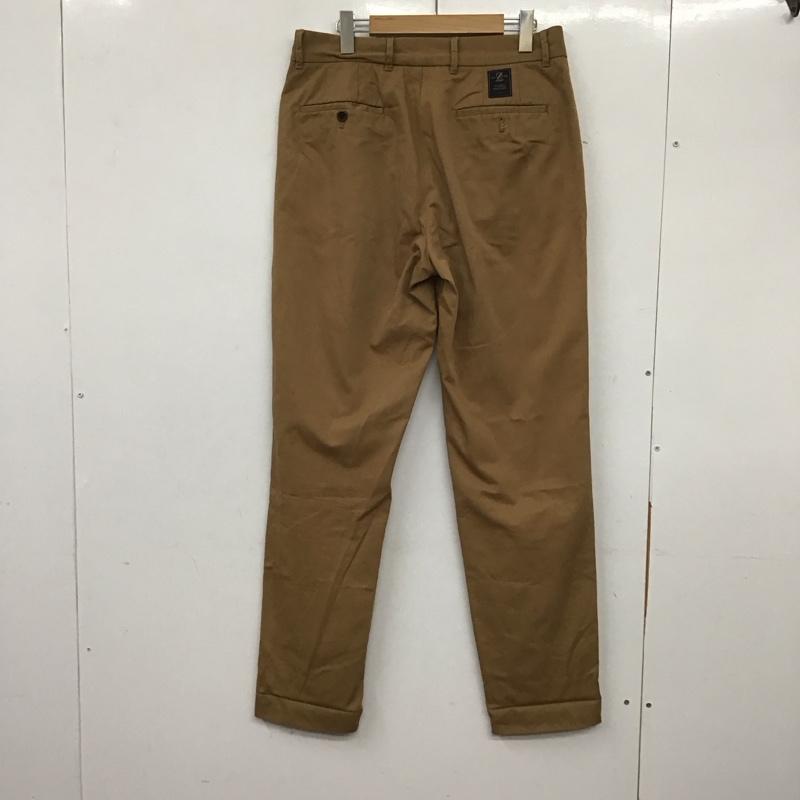 トミーヒルフィガー TOMMY HILFIGER パンツ チノパン チノパン ワイドパンツ カジュアルパンツ 32インチ 無地 茶 / ブラウン /  メンズ USED 古着 中古 10136635