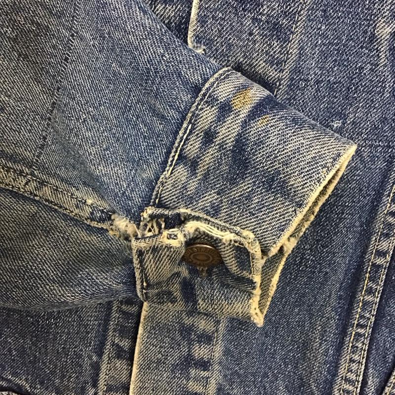 リーバイス Levi s ジャケット、上着 ジャケット、ブレザー デニムジャケット Gジャン アウター 60s 3rd 577 均等V big-e 無地 インディゴ / インディゴ /  メンズ USED 古着 中古 10130091