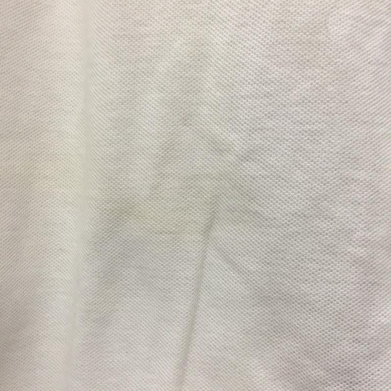 エディーバウアー Eddie Bauer カットソー 半袖 ハーフジップ M ロゴ、文字 白 / ホワイト / X 紺 / ネイビー /  メンズ USED 古着 中古 10117803