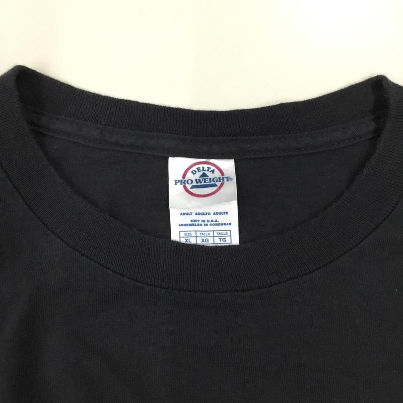 古着 USED Tシャツ 半袖 半袖カットソー プリントTシャツ クルーネックカットソー 2006年 コピーライト スーパーマリオ XL プリント 黒 / ブラック /  メンズ USED 古着 中古 10119713