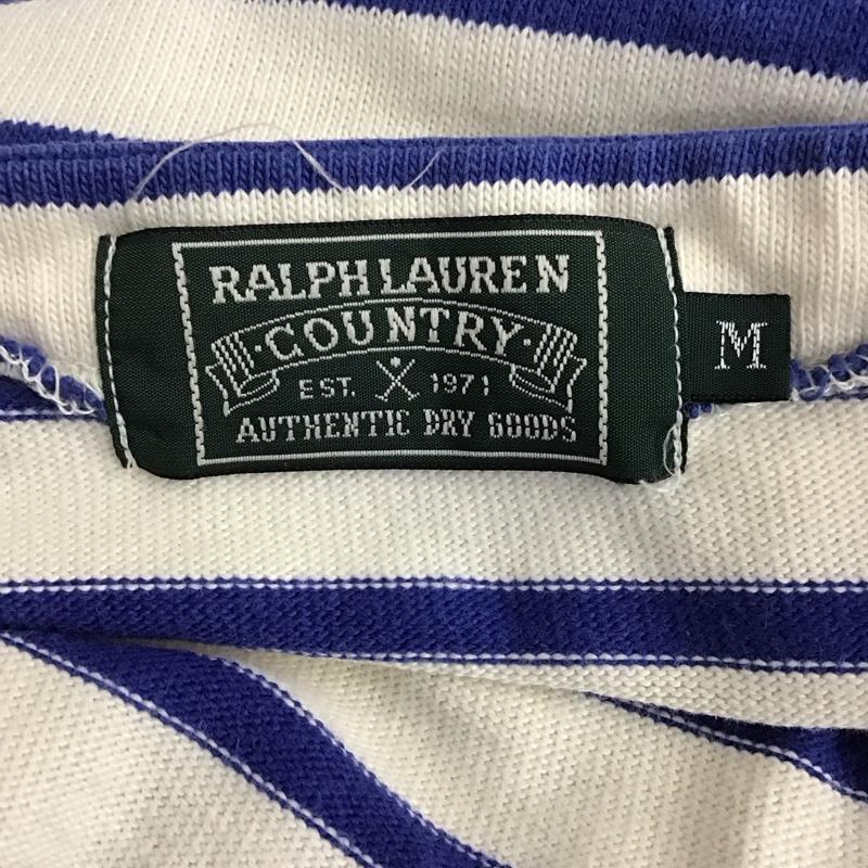 ラルフローレン RALPHLAUREN カットソー 長袖 ボーダー M ボーダー柄 マルチカラー / マルチカラー /  レディース USED 古着 中古 10126683