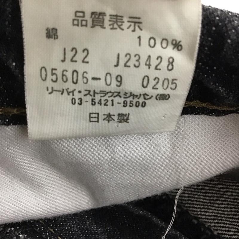 リーバイス Levi s パンツ デニム、ジーンズ 05606-09 日本製 36インチ 36インチ 無地 黒 / ブラック /  メンズ USED 古着 中古 10144056