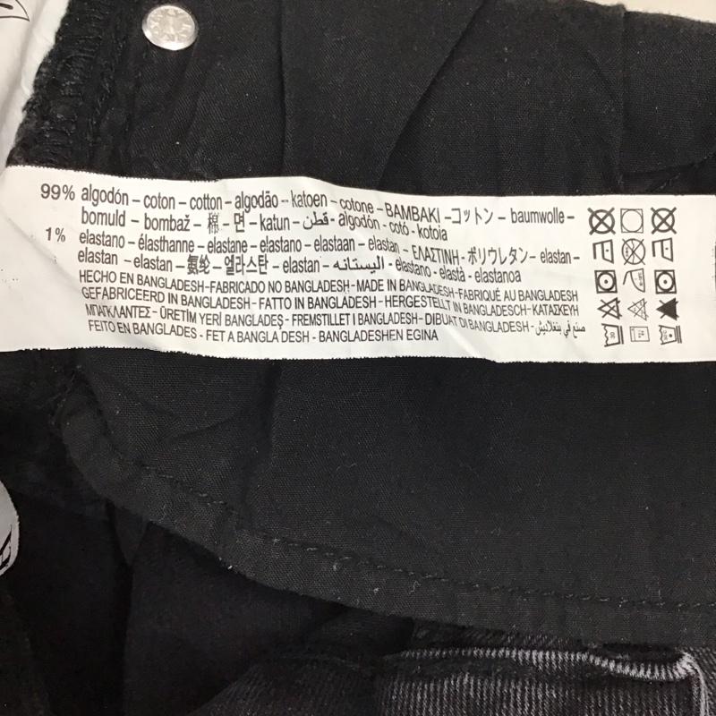 ザラ ZARA パンツ デニム、ジーンズ デニムパンツ スリムパンツ ストレッチパンツ ジーンズ 36インチ 無地 黒 / ブラック /  レディース USED 古着 中古 10118560