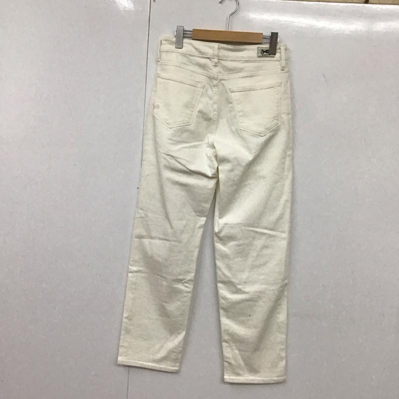 デンハム DENHAM パンツ デニム、ジーンズ 無地 白 / ホワイト /  メンズ USED 古着 中古 10130903