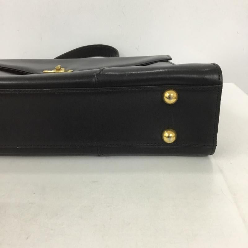 ヴィヴィアンウエストウッド Vivienne Westwood トートバッグ トートバッグ ブリーフケース ビジネスバッグ ワンポイント 黒 / ブラック /  レディース USED 古着 中古 10133198