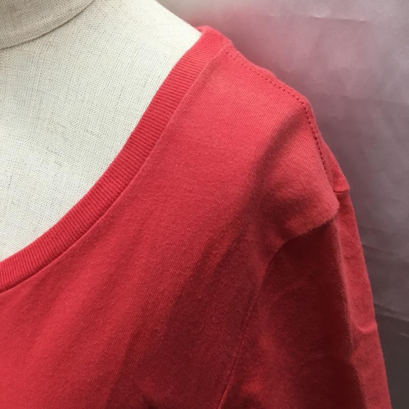 アールシーダブリュービー RCWB Tシャツ 半袖 半袖カットソー プリントTシャツ クルーネックカットソー M ロゴ、文字 赤 / レッド /  メンズ USED 古着 中古 10118473