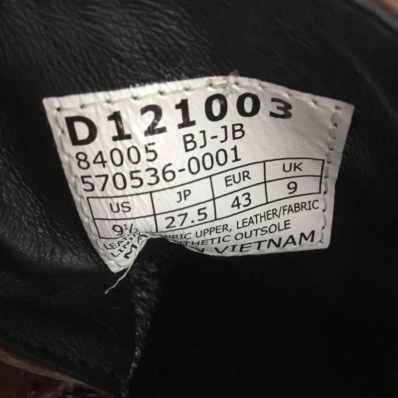 ダナー Danner ブーツ ショートブーツ D121003 DANNER FIELD GORE-TEX アウトドア 27.5cm 箱有 27.5cm ロゴ、文字 茶 / ブラウン /  メンズ USED 古着 中古 10140600