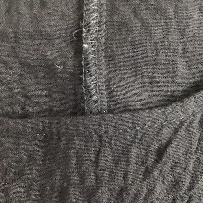 ザラベーシック ZARA BASIC ワンピース ロングスカート 長袖ロングワンピース フレアワンピース クルーネック S 無地 黒 / ブラック /  レディース USED 古着 中古 10119061