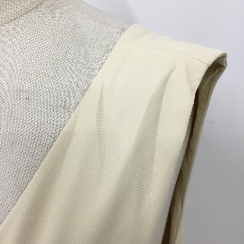 ビス ViS ワンピース ロングスカート ノースリーブロングワンピース フレアスカートワンピース FREE 無地 アイボリー / アイボリー /  レディース USED 古着 中古 10115814