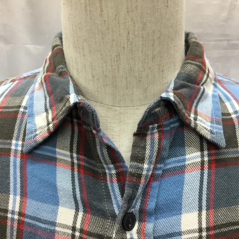 デニム アンド サプライ DENIM & SUPPLY シャツ、ブラウス 長袖 長袖シャツ カラーシャツ ポケットシャツ 長袖カットソー チェックシャツ S チェック マルチカラー / マルチカラー /  メンズ USED 古着 中古 10117542