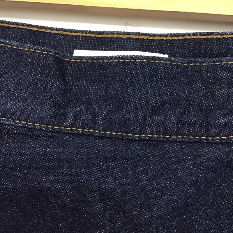 アズールバイマウジー AZUL BY MOUSSY スカート ひざ丈スカート 250CAH11-316H FRONT BUTTON DENIM LONG SKIRT S 無地 インディゴ / インディゴ /  レディース USED 古着 中古 10142785