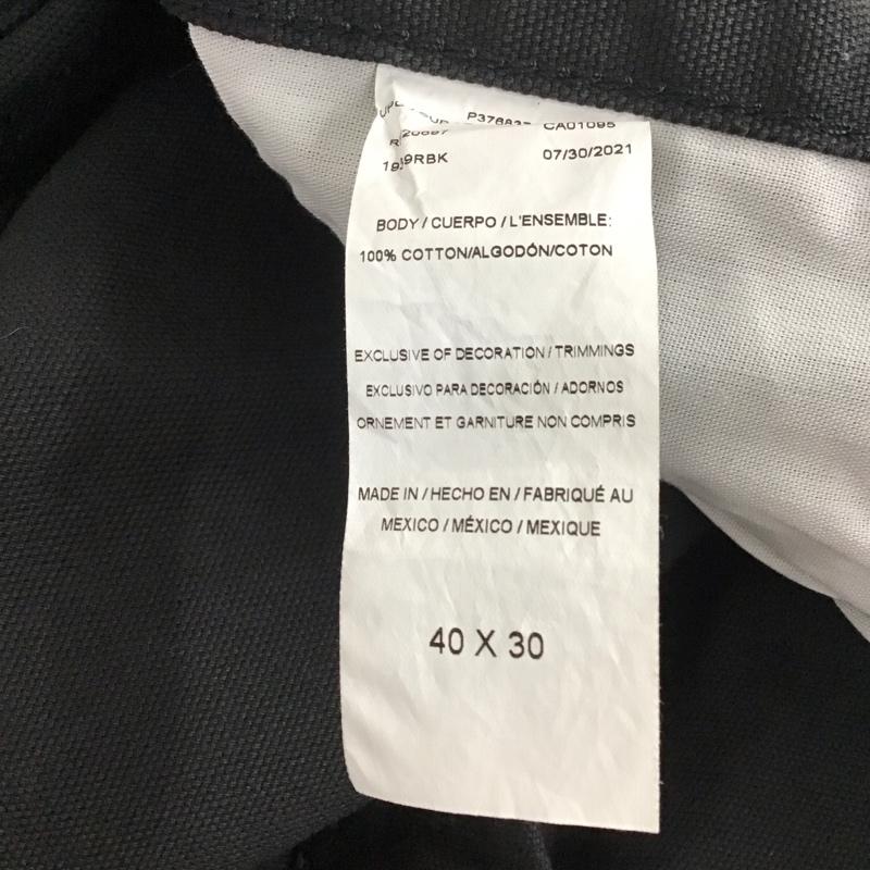 ディッキーズ Dickies パンツ ワークパンツ、ペインターパンツ ワークパンツ ワイドパンツ カジュアルパンツ 40 無地 黒 / ブラック /  メンズ USED 古着 中古 10110443