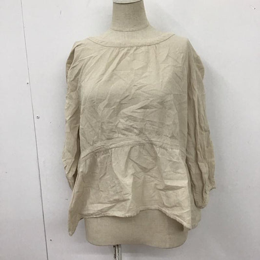 サマンサモスモス Samansa Mos2 カットソー 七分袖 FREE 無地 アイボリー / アイボリー /  レディース USED 古着 中古 10108672