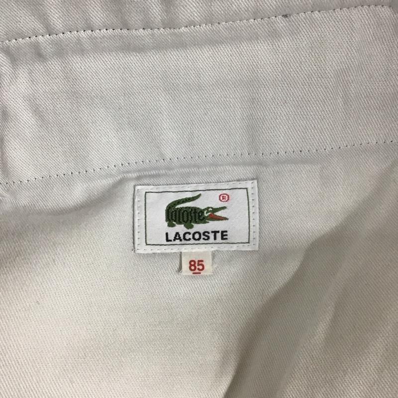 ラコステ LACOSTE パンツ チノパン チノパン カジュアルパンツ ストレートパンツ ワイドパンツ 無地 紺 / ネイビー /  メンズ USED 古着 中古 10108462