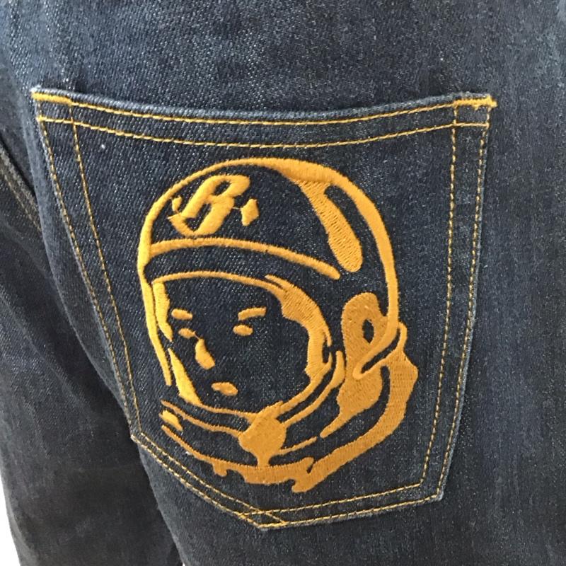 ビリオネア・ボーイズ・クラブ BILLIONAIRE BOYS CLUB パンツ ショートパンツ デニムパンツ ショートパンツ ハーフパンツ 32インチ ロゴ、文字 インディゴ / インディゴ /  メンズ USED 古着 中古 10111957
