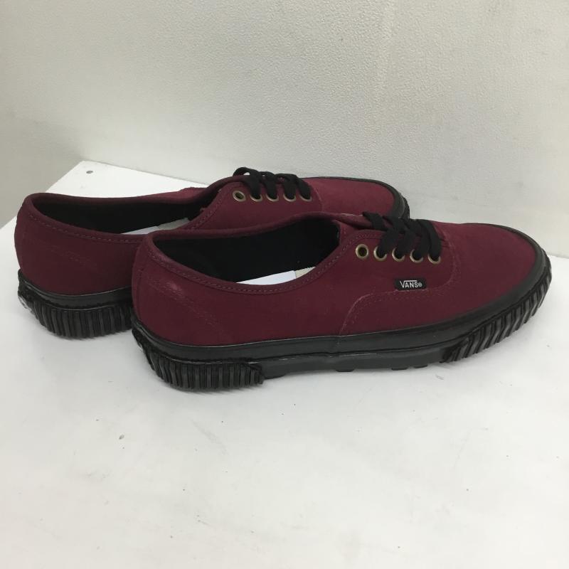 バンズ VANS スニーカー スニーカー ANAHEIM FACTORY AUTHENTIC 44 LUG DX SUEDE PORT VN0005U4PRT1 26.5cm えんじ / ワインレッド / X 黒 / ブラック /  メンズ USED 古着 中古 10108129