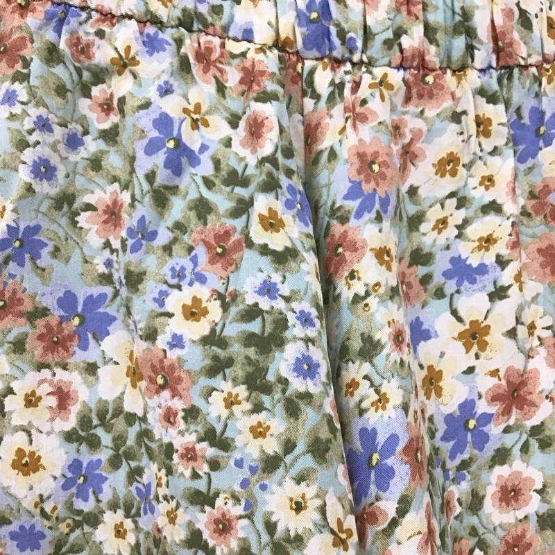 ザラ ZARA スカート ロングスカート ロングスカート フレアスカート カジュアルスカート XS プリント マルチカラー / マルチカラー /  レディース USED 古着 中古 10128970