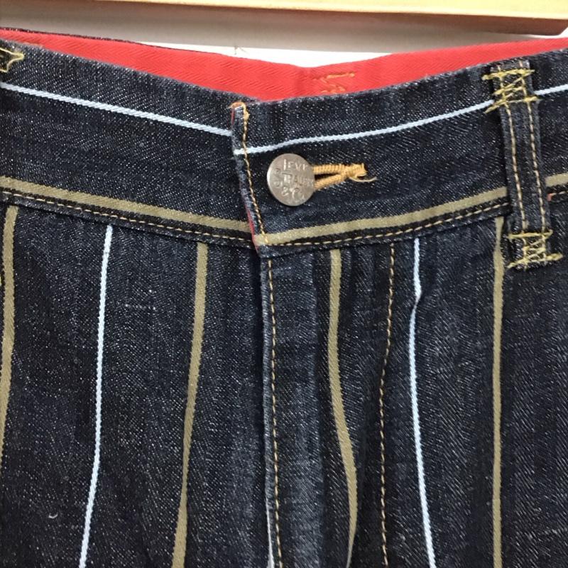 リーバイストラウスアンドコー Levi Strauss & co. パンツ デニム、ジーンズ デニムパンツ ワイドパンツ カジュアルパンツ 32インチ ストライプ マルチカラー / マルチカラー /  メンズ USED 古着 中古 10141925