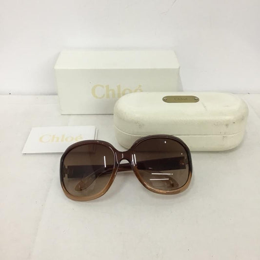 クロエ Chloe めがね・サングラス サングラス CL2227 グラデーション 箱有 ロゴ、文字 茶 / ブラウン /  レディース USED 古着 中古 10147428