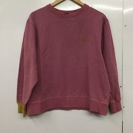メルロー merlot カットソー 長袖 長袖カットソー クルーネックカットソー スウェット ロゴ、文字 桃 / ピンク /  レディース USED 古着 中古 10145104
