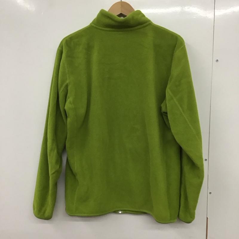 ユニクロ UNIQLO ジャケット、上着 ジャケット、ブレザー 347-072655 ジップアップジャケット フリースジャケット スタンドネック L 無地 緑 / グリーン /  メンズ USED 古着 中古 10132087
